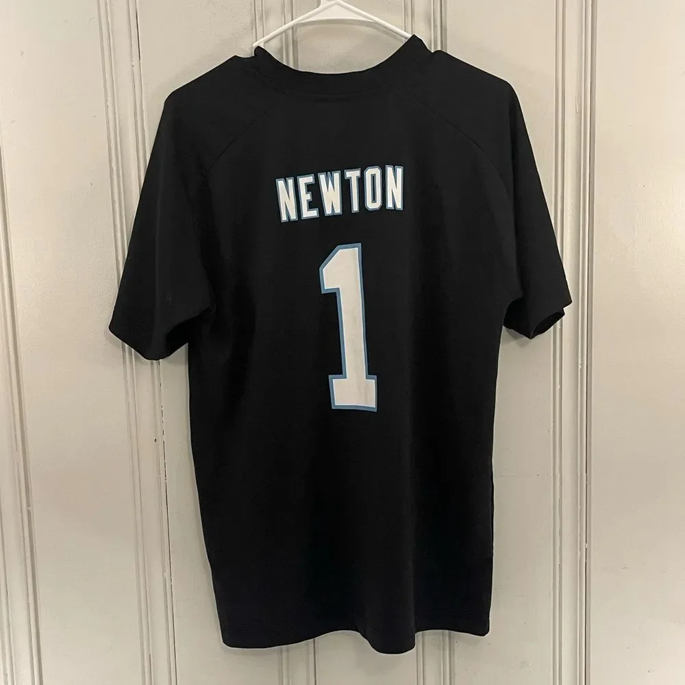NFL Apparel Cam Newton Carolina Panthers‎ 1 Jersey Boy's Size XL 18/20